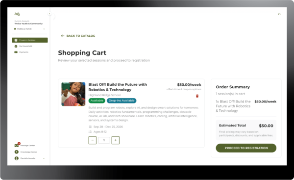 Tablet pymts billing