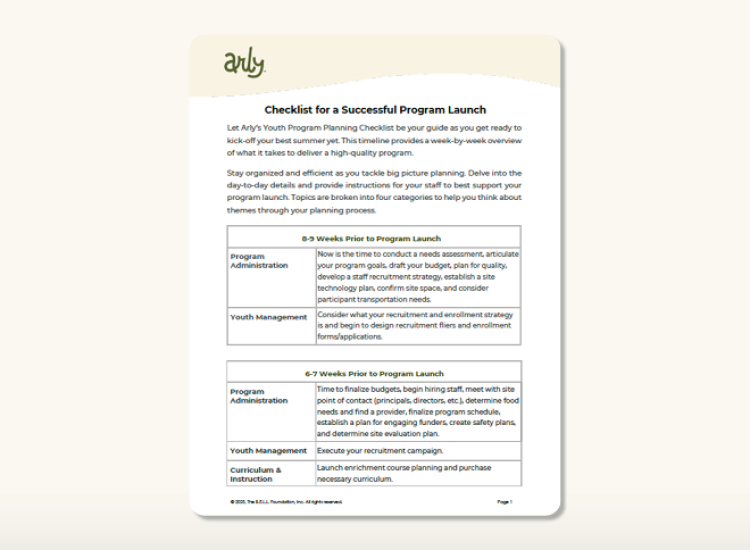 Checklist for a Successful Program Launch Images FillWzc1MCw1NTBd