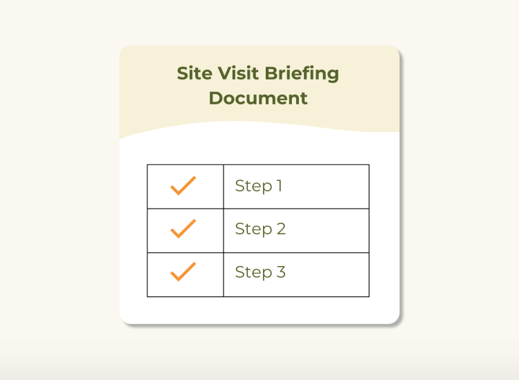 Site Visit Briefing Doc Media Tile