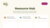 resource hub ui